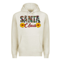 Oatmeal Heather santa claus Premium Hoodie - AdoDesignShop