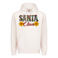 Pale Pink santa claus Premium Hoodie - AdoDesignShop