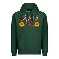 Sports Green santa claus Premium Hoodie - AdoDesignShop
