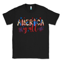 Black american y'all Classic Tee - JahusDesignShop