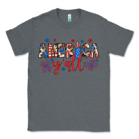 Charcoal Heather american y'all Classic Tee - JahusDesignShop