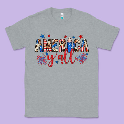 American Y'all Classic Tee Designed By Jahusdesignshop