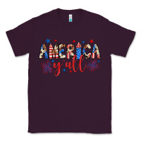 Plum american y'all Classic Tee - JahusDesignShop