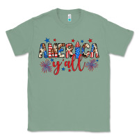Sage american y'all Classic Tee - JahusDesignShop