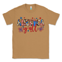 Toasted Coconut american y'all Classic Tee - JahusDesignShop