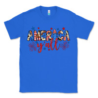 True Royal american y'all Classic Tee - JahusDesignShop