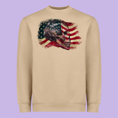 Red White Rawr 4th Of July Heavyweight Sweatshirt Designed By Cowgirlartshop