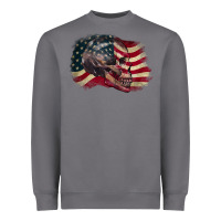 Storm Red white rawr 4th of July Heavyweight Sweatshirt - CowGirlArtShop