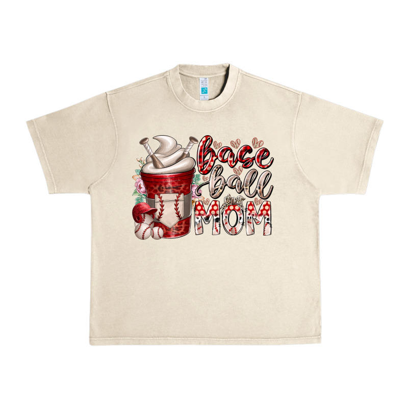 Baseball Mom Coffee Urban Heavy Tee by RacoonDesign | Teevron