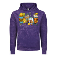 Cloud Purple lacrosse coffee cups Vintage Hoodie - Zillion Design Studio
