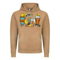 Vintage Camel lacrosse coffee cups Vintage Hoodie - Zillion Design Studio