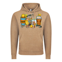 Vintage Coffee lacrosse coffee cups Vintage Hoodie - Zillion Design Studio