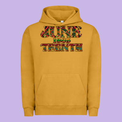 Juneteenth 1865 Urban Hoodie Designed By Nancycooperartshop