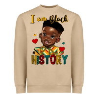 Mushroom i am black history black boy Heavyweight Sweatshirt - HRA Design Shop
