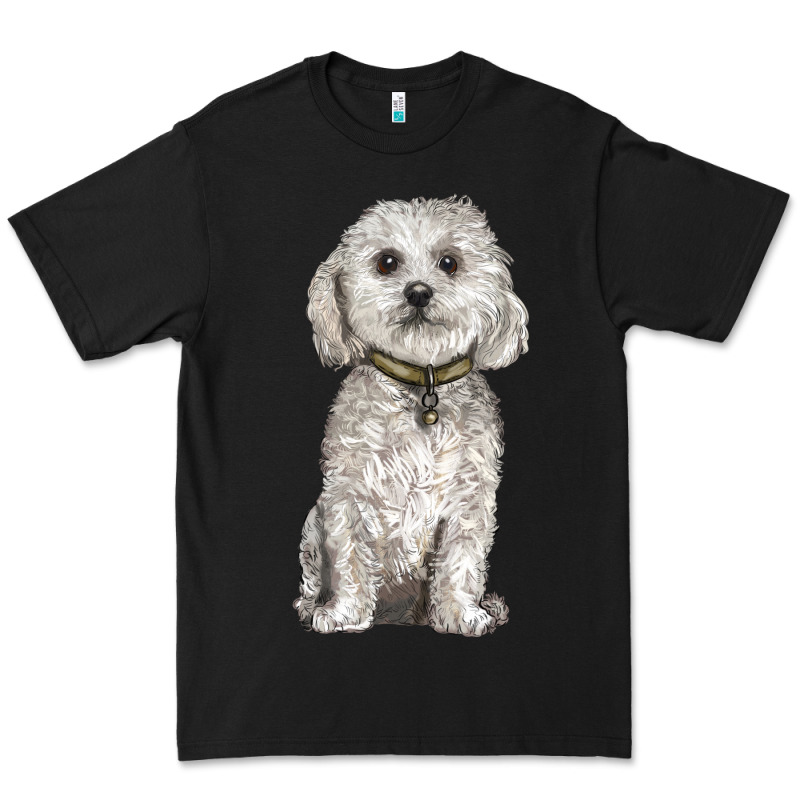 Bichon Frise Dog Premium Tee by BarkalooDesign | Teevron