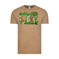 Vintage Coffee St. Patrick's Day Daddy's little lucky charm Vintage Tee - Neo Western