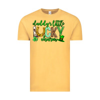 Vintage Mustard St. Patrick's Day Daddy's little lucky charm Vintage Tee - Neo Western