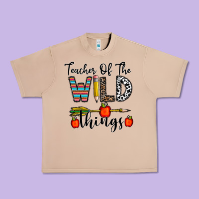 Teacher Of The Wild Things Urban Heavy Tee Designed By Cowhidedigitalart