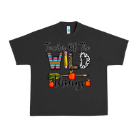 Pigment Black teacher of the wild things Urban Heavy Tee - CowhideDigitalArt