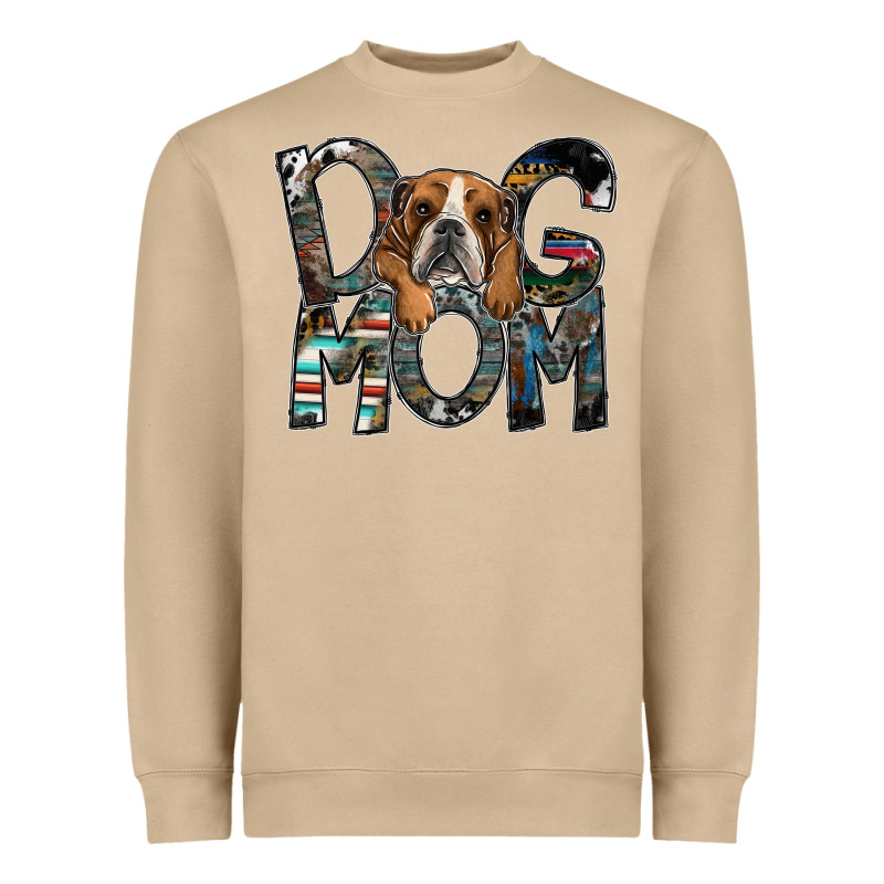 Dog Mom Heavyweight Sweatshirt by SublimationCraftShop | Teevron