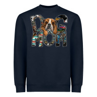 Navy dog mom Heavyweight Sweatshirt - SublimationCraftShop