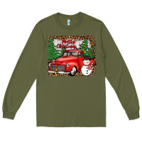 Army Green merry christmas Long Sleeve Tee - JahusDesignShop