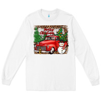 White merry christmas Long Sleeve Tee - JahusDesignShop