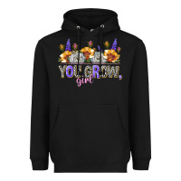 Black you grow girl Heavyweight Hoodie - NancyCooperArtShop