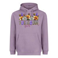 Lavender you grow girl Heavyweight Hoodie - NancyCooperArtShop