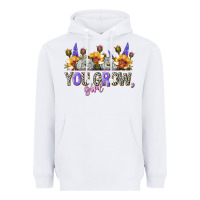 White you grow girl Heavyweight Hoodie - NancyCooperArtShop