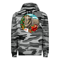 Slate Camo christmas merino wool sheep Premium Hoodie - LillyAllenDesigns