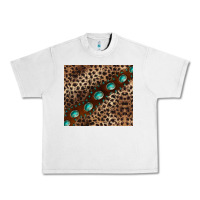 Lunar Rock leopard gemstone leather Urban Heavy Tee - BarkalooDesign