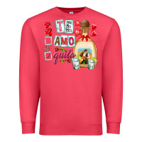 Cardinal te amo te quila Premium Sweatshirt - NancyCooperArtShop