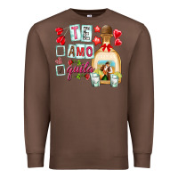 Chestnut te amo te quila Premium Sweatshirt - NancyCooperArtShop
