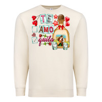 Sandshell te amo te quila Premium Sweatshirt - NancyCooperArtShop
