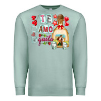 Seafoam te amo te quila Premium Sweatshirt - NancyCooperArtShop