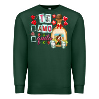 Sports Green te amo te quila Premium Sweatshirt - NancyCooperArtShop