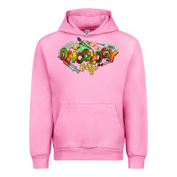 Fuchsia Pink oncology nurse juneteenth Urban Hoodie - NancyCooperArtShop