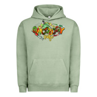 Pigment Oil Green oncology nurse juneteenth Urban Hoodie - NancyCooperArtShop