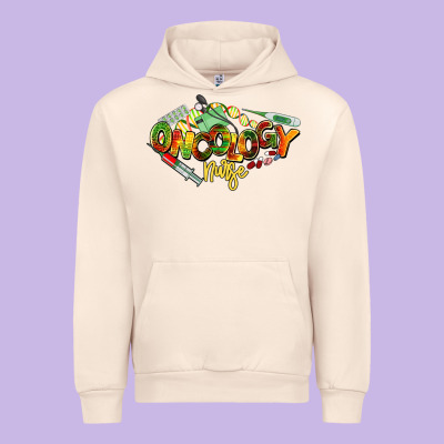 Oncology Nurse Juneteenth Urban Hoodie Designed By Nancycooperartshop