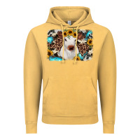 Cowhide Leopard Calf Vintage Hoodie | Teevron