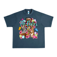 Midnight Navy Easter Day He lives Urban Heavy Tee - OliviaCreatesArt