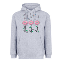 Heather Grey faith hope love Heavyweight Hoodie - MaliasSmallBusiness