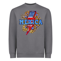 Storm Merica lightning bolt Heavyweight Sweatshirt - Neo Western