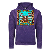 Cloud Purple texas longhorn sunflower gemstone Vintage Hoodie - JahusDesignShop