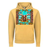 Vintage Mustard texas longhorn sunflower gemstone Vintage Hoodie - JahusDesignShop