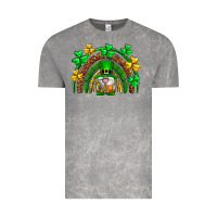 Cloud Rock St. Patrick's Day gnome rainbow Vintage Tee - Neo Western