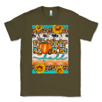 Army Green love fall Classic Tee - Artiststas