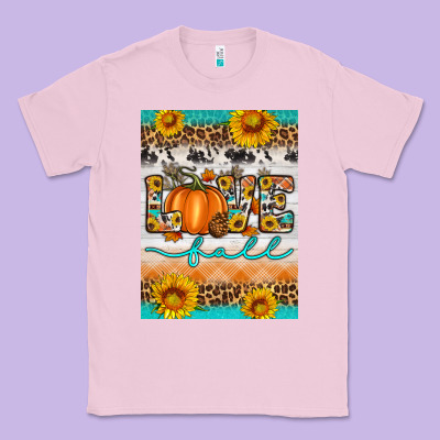 Love Fall Classic Tee Designed By Artiststas