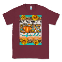 Burgundy love fall Classic Tee - Artiststas